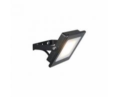 Projecteur LED Radius 1 20W noir Qazqa Moderne Luminaire exterieur IP65