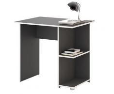 Bureau pour enfant ou adulte NOVA, bureau informatique table d'ordinateur rangement ouvert 2