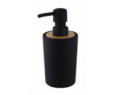 200ml Savon Liquide Rechargeable Pousser Distributeur Sur Pied Grès Noir