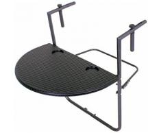 Table de balcon VENTANA en aspect rotin