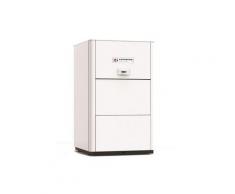 Sannover - Chaudière Gaz sol Cheminée BasNox SunNox 25 kW Chauffage + Eau Chaude Ballon 100 L