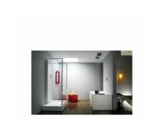 Baignoire en acrylique lucite rectangulaire balnéo à 10 jets DILOS 170x80x47 cm