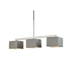vt - Suspension réglable Moderne - 3 lumière - L 880 mm - Gris - Moderne - Éclairage intérieur