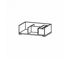 Système d'ameublement Duravit pour largeurs de caisson de 600 mm, sans découpe pour siphon, Couleur