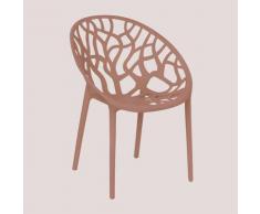 Chaise de jardin Ores Polypropylène - Terracota - Sklum