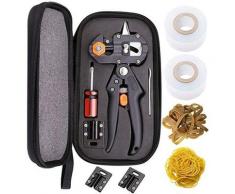 Ensemble d'outils de Greffage de Jardin Arbre Fruitier Sécateur Professionnel Kit d'outils de Coupe