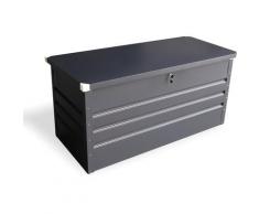 Concept-usine - Caseo : coffre de rangement gris en acier 131 x 61 x 62 cm