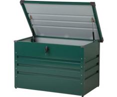Coffre de rangement vert 100 x 62 cm CEBROSA