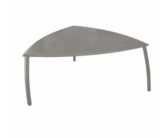 Océo Table triangle Azur aluminium Taupe