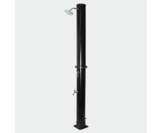pommeau de douche douche de pluie solaire noir 35 litres pour le jardin, piscine et Camping