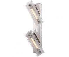 Applique murale à LED, pivotante en verre, cristaux RARENIUM