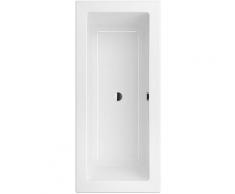 Baignoire Villeroy & Boch acrylique rectangulaire Legato Duo, UBA180LEG2V, 1800x800mm