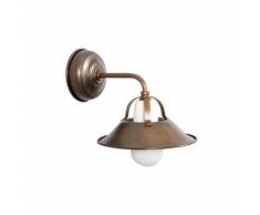 Applique Lampe Rustique Cuir Antique