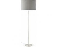 WINONA - Lampe de Sol Design - Gris - Gris