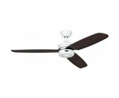 Ventilateur de plafond Night Flight 132cm Blanc Wengé - CASAFAN -