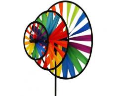 Hklffja - Girouette - Magic Wheel Triple - résiste aux UV et aux intempéries - Roues : Ø35 / 25/16