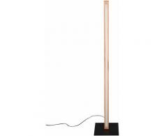 Lampadaire bois dimmable Lampadaire avec lampadaire bois dimmable, fonction tactile, 1x LED 20W