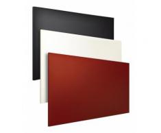 Chauffage mural infrarouge acier revetu epoxy - noir 587 x 1167 x 45 mm - 800W