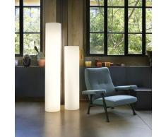 Slide - Lampadaire cylindrique lumineux de design moderne Fluo | Taille: 40