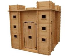 Maison en bois pour enfants- Maison de jeux pour l'extérieur L196xP196xH201cm/3,24 m2 - maison