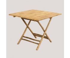 Table pliante Allen en bambou Bambou Bambou - Bambou Bambou - Sklum