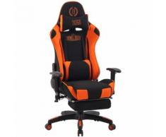 CLP - Fauteuil de Bureau Turbo XFM Tissu noir/orange