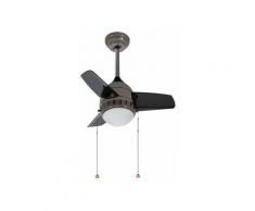 Ventilateur de Plafond LED Modern 7W Noir Blanc Froid 6000K-6500K