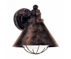 Applique extérieure rustique Barrosela H24 cm IP44 - Cuivre - Cuivre