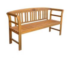 Banc de jardin 157 cm Bois d'acacia solide