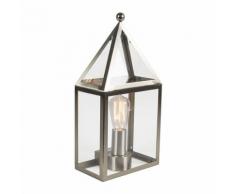 Applique Amsterdam 2 acier Qazqa Rustique Luminaire exterieur