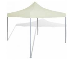 Tente pliable Crème 3 x 3 m