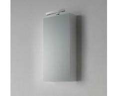 MIROIR DE SALLE DE BAIN ARMOIRE DE 45 CM AVEC LAMPE MODÈLE AGATA PENELOPE