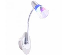 Applique lampe de lecture luminaire mural bras flexible éclairage couloir salle