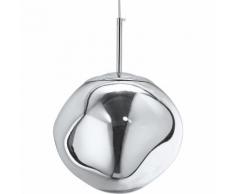 Lampe suspendue Lava Tom Doyle Style - acrylique Argenté