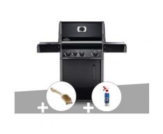 Barbecue à gaz Rogue XT 425 noir + Brosse à grill + Nettoyant grill 3 en 1 - Napoleon