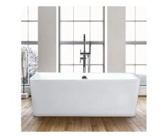 Baignoire rectangulaire autoportante Design moderne ICARIA