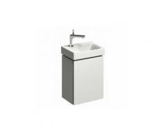 Keramag Geberit Xeno 2 Meuble sous-lavabo pour lave-mains 500.502. 380x525x265mm, 1 porte, Coloris: