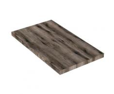 Étagère de salle de bains pour lavabo à poser 80 cm couleur wenge | Wege