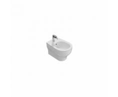 Globo Bidet suspendu monotrou 36x52 cm en Vitreous China Grace GL-GRS10.BI | Blanc brillant