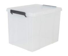 . Boîte de Rangement / Bac en Plastique avec Couvercle - Multi Box - MBX-38 - Plastique.