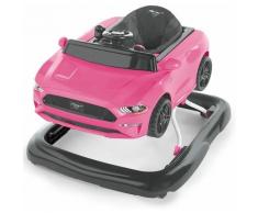 Bright Starts Trotteur bébé 3 en 1 Ford Mustang Rose