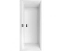 Baignoire rectangulaire Villeroy et Boch Quaryl Squaro Edge 12 Duo, UBQ170SQE2DV 1700x750mm, incl.