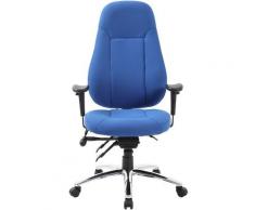 Chaise d'atelier pivotante Beta - habillage tissu
