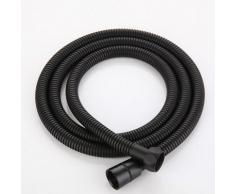 Flexible de Douche 1.5M Noir Mat, Tuyau de Douche Universel en Acier Inoxydable Cable de Douche,