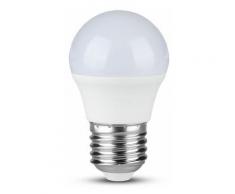 V-TAC PRO VT-290 Ampoule LED Chip Samsung SMD 7W E27 Mini Globe G45 blanc froid 6400K - SKU 868