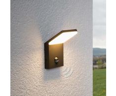 LED Lampe Exterieure Detecteur De Mouvement 'Nevio' en aluminium