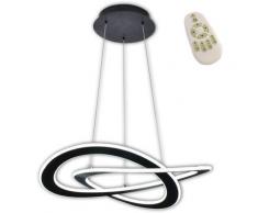 Suspension Led Kuno 103 W Réglable Noir