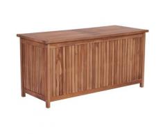 Vidaxl - Boîte de rangement de jardin 120x50x58 cm Bois de teck solide