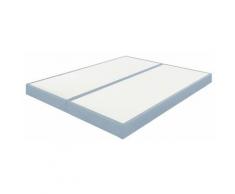Ebac Literie - Sommier tapissier 80+80x200 SP18 13 lattes baltique