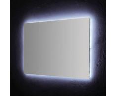 Miroir De Salle De Bain 120X70 Cm Avec Rétro-Éclairage À Leds